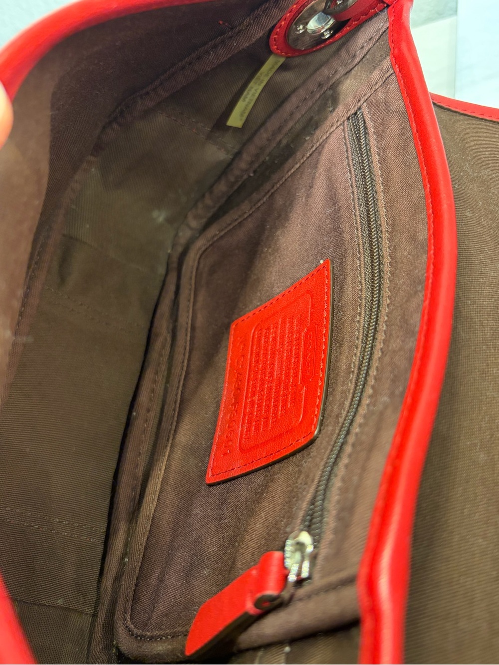COACH HADLEY SIGNATURE FIELD CROSSBODY BAG #F30601 - Picture 9 of 12